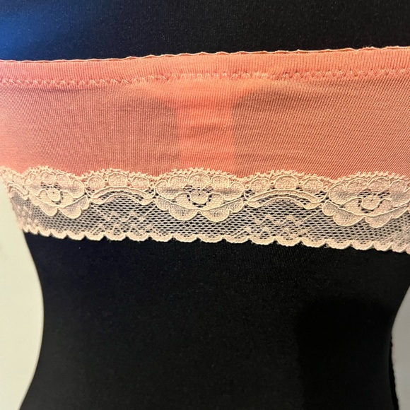 Eberjey Pink and Cream pink Lace Bralette - Picture 4 of 7